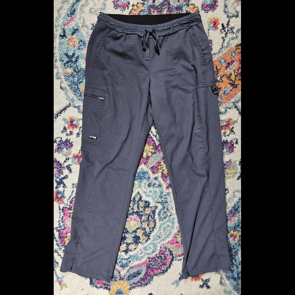 Greys Anatomy Scrub Pants Blue Gray SPX SEE MEASUREMENTS